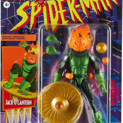 Marvel Legends Series Jack O'Lantern, Spider-Man Comics Collectible 6-Inch Action Figure