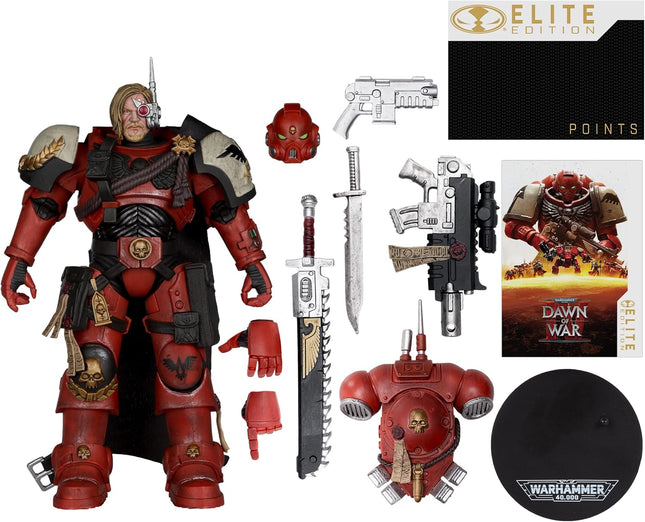 McFarlane Toys - Warhammer 40,000 (Dawn of War 4) Captain Cyrus Action Figure