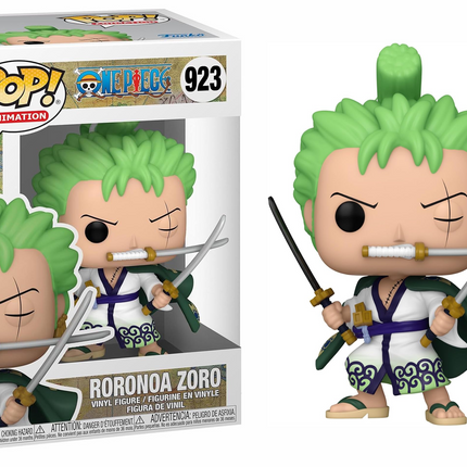 Funko POP! Animation: One Piece - Roronoa Zoro Vinyl Figure #923