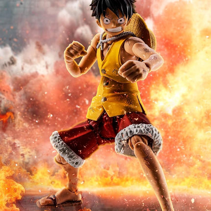 TAMASHII NATIONS One Piece - Monkey D. Luffy ( Summit War of Marineford ) Figure