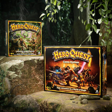 HeroQuest Jungles of Delthrak Expansion Pack 16 Quests 29 Miniatures 14 Ages