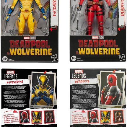 Marvel Legends Series Deadpool & Wolverine (Movie) – Deadpool and Wolverine 2-Pack Action Figures