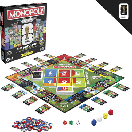 HASBRO Monopoly Panini Prizm: FIFA World Cup 2026 - Boardgames