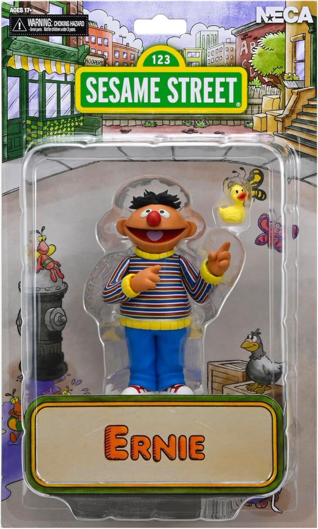 NECA - Sesame Street - Toony Classics Ernie Action Figure