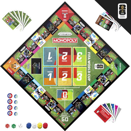 HASBRO Monopoly Panini Prizm: FIFA World Cup 2026 - Boardgames