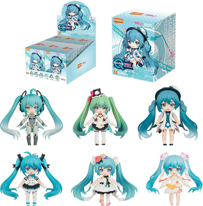 BLOKEES DaaLaMode Q Series - Hatsune Miku - MikuWithYou - Display of 6 - Model Kits
