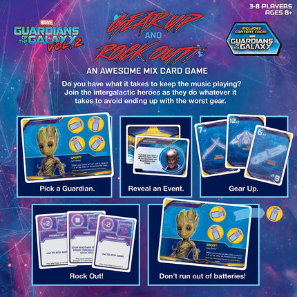 Card Games - Guardians Of The Galaxy 2 - Gear Up and Rock Out! An Awesome Mix