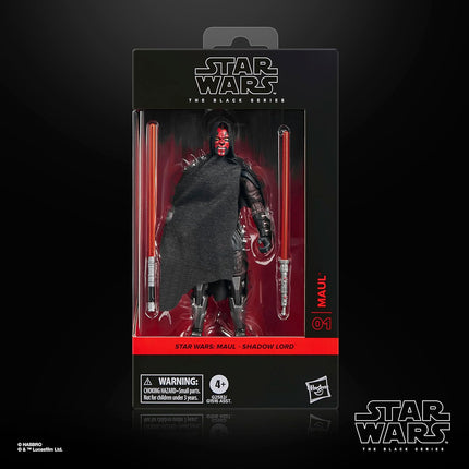 HASBRO Star Wars The Black Series Maul Shadow Lord - Maul - Action Figure