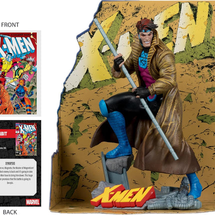MCFARLANE TOYS Marvel Posed Gambit (X-Men #1) Statue
