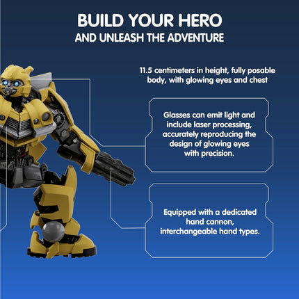 BLOKEES Transformers - Classic Class - Rise Of The Beasts - Bumblebee Model Kits