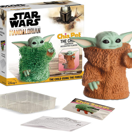 Chia Pet Star Wars the Child Using the Force with Seed Pack, Decorative Pottery Planter