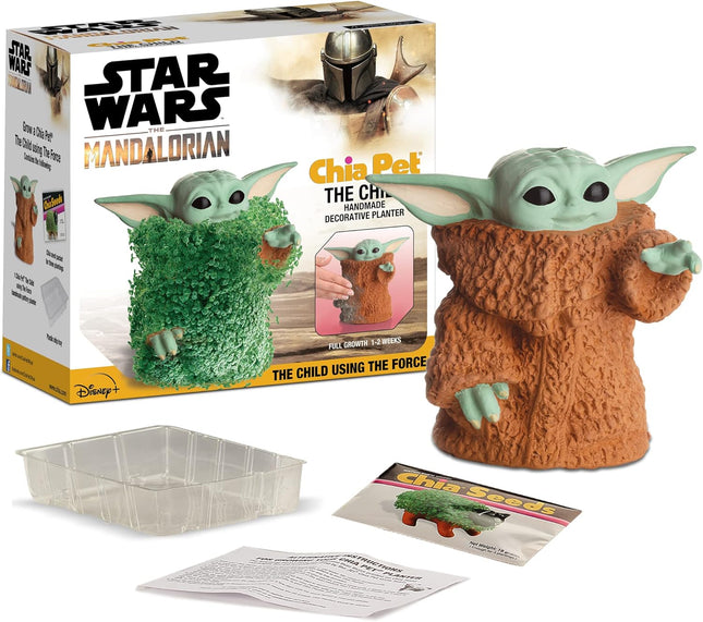Chia Pet Star Wars the Child Using the Force with Seed Pack, Decorative Pottery Planter