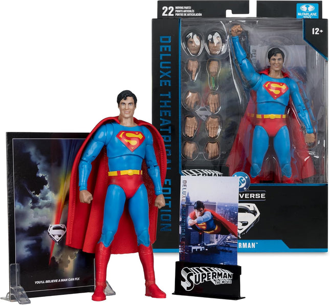 MCFARLANE TOYS DC Multiverse Superman (1978) Theatrical Deluxe - Action Figure