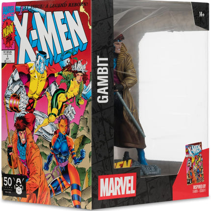 MCFARLANE TOYS Marvel Posed Gambit (X-Men #1) Statue