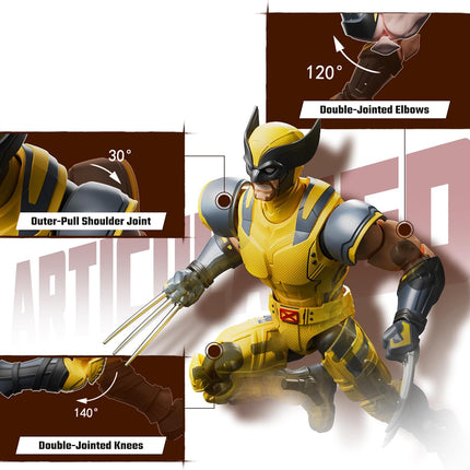 BLOKEES Marvel Champion Class - Deadpool & Wolverine (2024) Wolverine - Model Kits