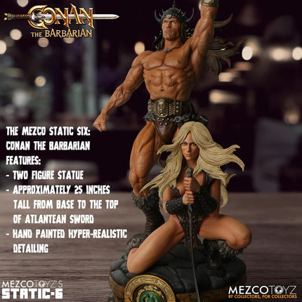 Mezco Conan The Barbarian (1982) - Static Statue