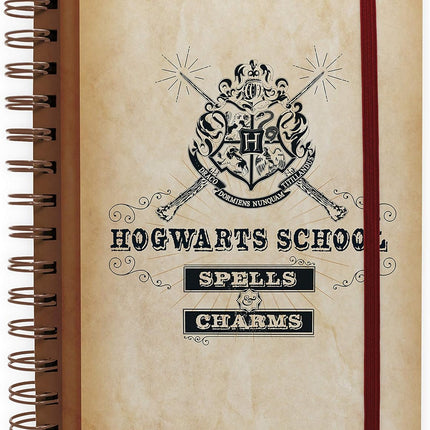 ABYSSE AMERICA Harry Potter - Hogwarts School - Spiral Notebook