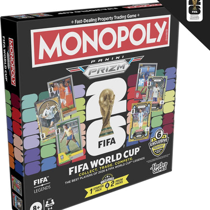 HASBRO Monopoly Panini Prizm: FIFA World Cup 2026 - Boardgames