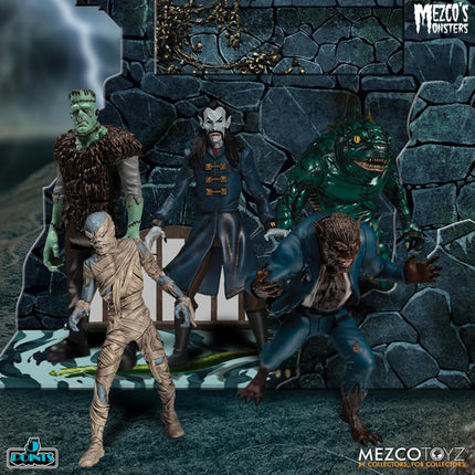 Mezco Monsters - Tower Of Fear Deluxe Boxed Set