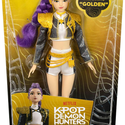 MATTEL KPop Demon Hunters Huntr/X Rumi (Golden) Singing Doll