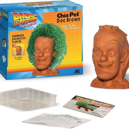 Chia Pet Back to The Future - Doc Brown, Terra Cotta