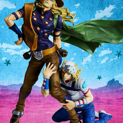 BANDAI Jojo's Bizarre Adventure Johnny Joestar & Gyro Zeppeli - Statues