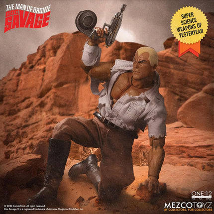 MEZCO Doc Savage - The Man of Bronze (Deluxe Edition) Action Figure