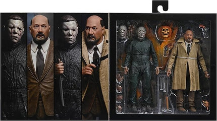 NECA - Halloween 2: Michael Myers & Dr Loomis Action Figure 2-Pack