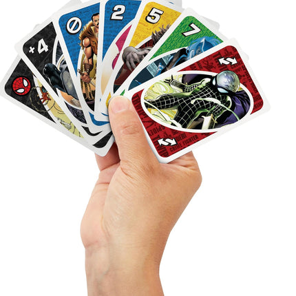 Mattel Games - UNO Spider-Man Classic Card Game (Marvel) Card Game, Tab