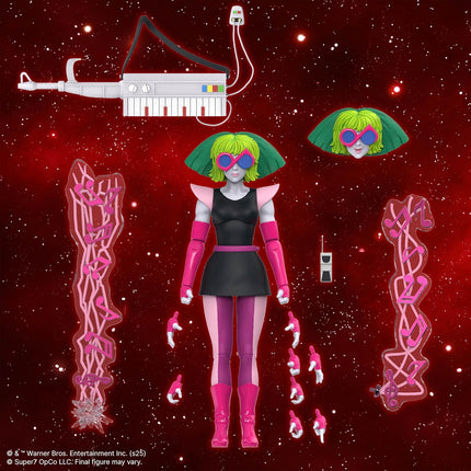 Super7 SilverHawks ULTIMATES! Wave Melodia (Toon) Action Figure