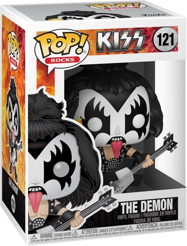 Funko POP! Rocks: Kiss - The Demon Vinyl Figure #121