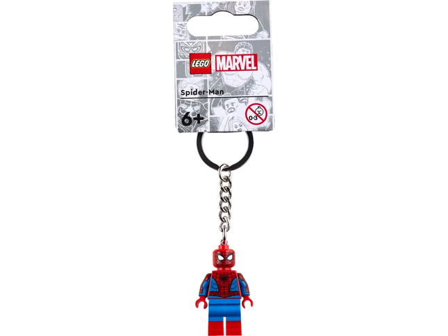 Lego Spider-Man Keychain 854290 Small, Red
