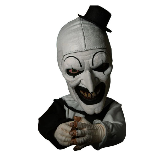 Mezco Terrifier Mega Scale Art The Clown Talking Doll Figures