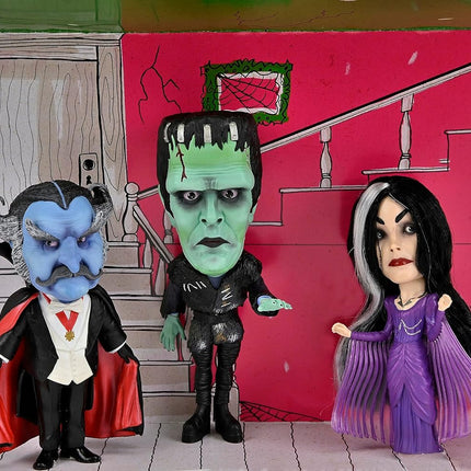 NECA Rob Zombie’s The Munsters – Stylized Figures - Little Big Head 3-Pack