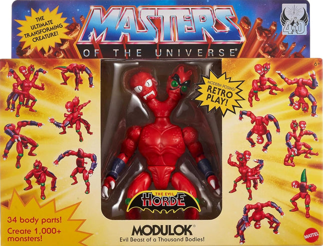 Masters of the Universe Origins Action Figure Deluxe Modulok Cartoon Collecti...