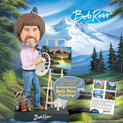 ROYAL BOBBLES - Bob Ross - Bobbleheads Figures