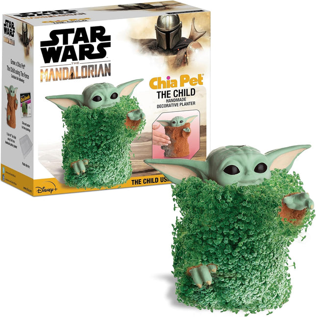 Chia Pet Star Wars the Child Using the Force with Seed Pack, Decorative Pottery Planter