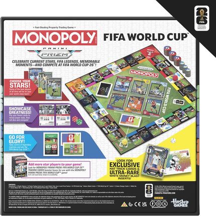 HASBRO Monopoly Panini Prizm: FIFA World Cup 2026 - Boardgames
