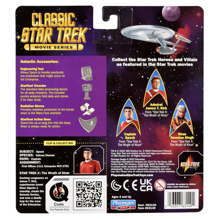 PLAYMATES Star Trek II: The Wrath Of Khan - Captain Spock