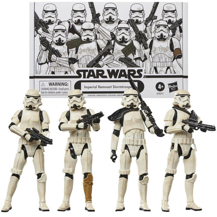 HASBRO Star Wars The Mandalorian & Grogu - Imperial Remnant Stormtrooper 4-Pack - Action Figure