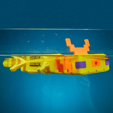 HASBRO NERF Super Soaker Minecraft Axolotl Water Blaster