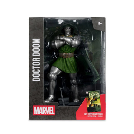 McFarlane Toys Marvel - Doctor Doom ( Scene and Comic ) Action Figure