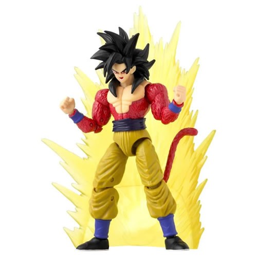 BANDAI Dragon Ball GT - Super Saiyan 4 Goku Power Up Pack Action Figure Set