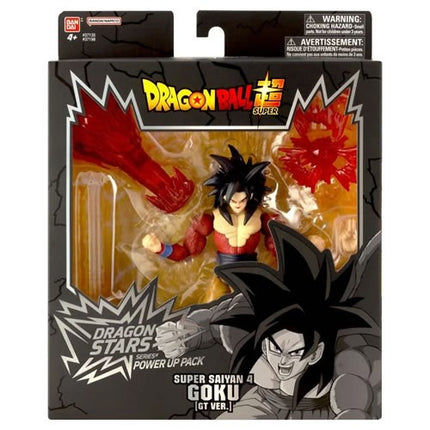BANDAI Dragon Ball GT - Super Saiyan 4 Goku Power Up Pack Action Figure Set