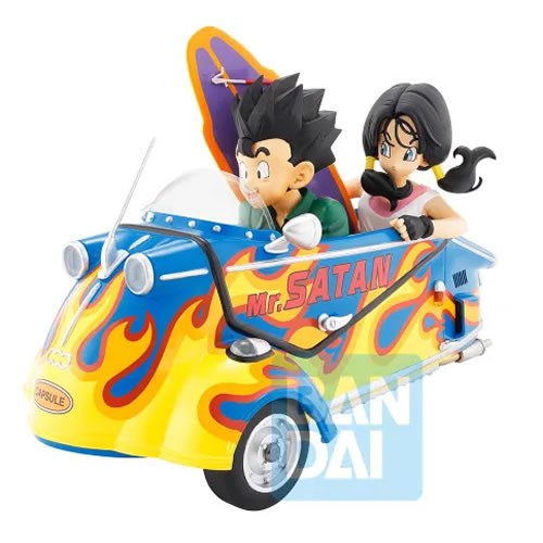 BANDAI Ichibansho Figure - Dragon Ball - Son Gohan & Videl Collectible Statue