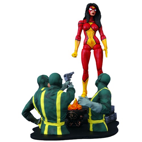 Diamond Select Toys Marvel Select: Spider-Woman Action Figure
