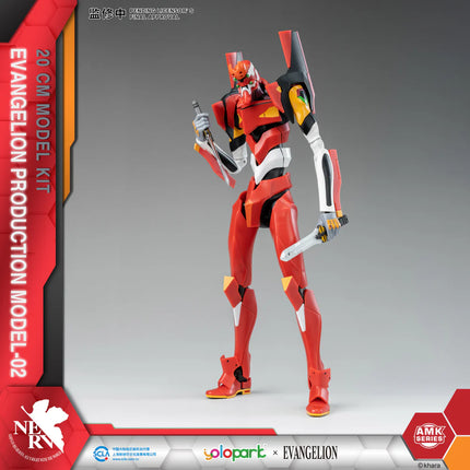 YOLOPARK Neon Genesis Evangelion AMK Series EVA-02 Production Model Model Kit