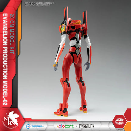 YOLOPARK Neon Genesis Evangelion AMK Series EVA-02 Production Model Model Kit