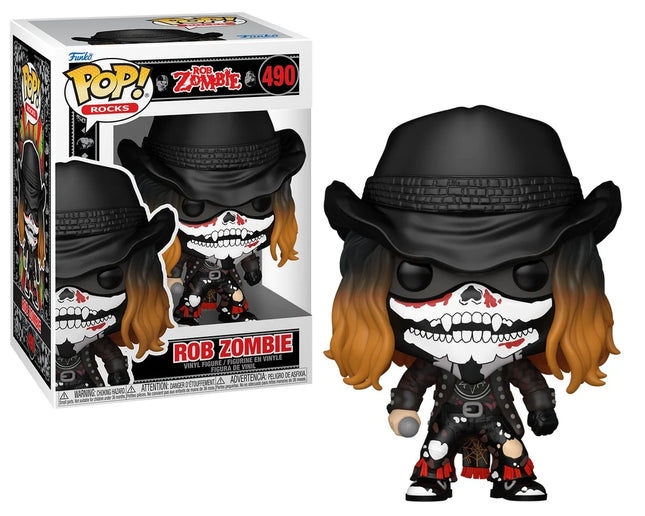 Funko Pop! Rocks: Rob Zombie with Bandana - Vinyl Figure #490