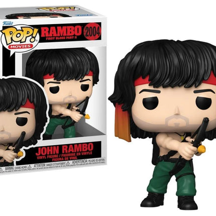 FUNKO Pop! Movies - Rambo: John Rambo w/ Bow - First Blood Part II #2004